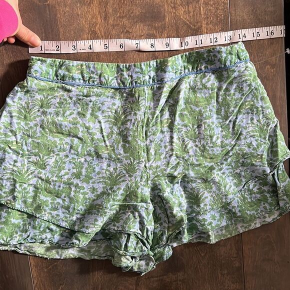 Anthropologie Nepal Botanical ETT: TWA SIMONE TIERED SHORTS Sz- Small - Picture 3 of 9